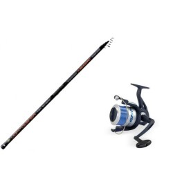 Combo Telescópico Surfcasting Caña Light | Náutica Leiro
