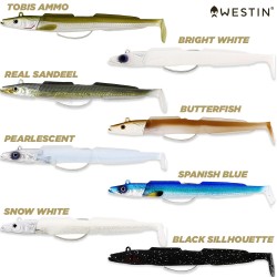 Vinilo Westin Sandy Andy Weedless Jig | Náutica Leiro